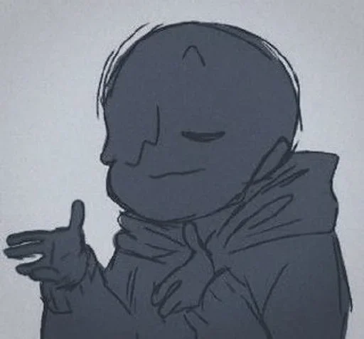 🌙 Стикер «Nightmare Sans» для Telegram