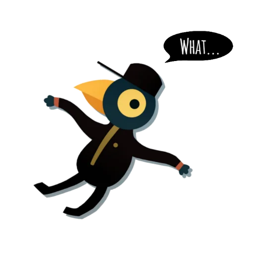 😦 Стикер «Night In The Woods Dialog» для Telegram