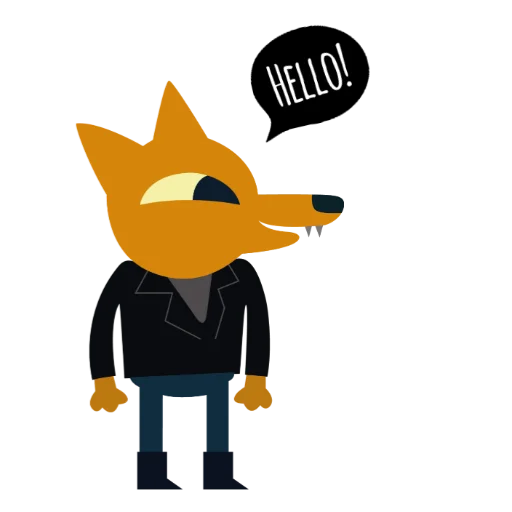 😉 Стикер «Night In The Woods Dialog» для Telegram