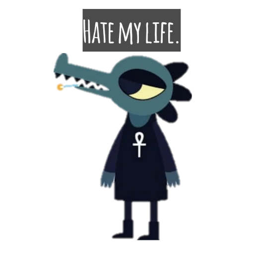 😒 Стикер «Night In The Woods Dialog» для Telegram