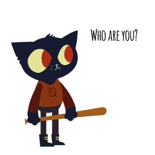 🤓 Стикер «Night In The Woods Dialog» для Telegram