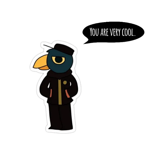 😌 Стикер «Night In The Woods Dialog» для Telegram