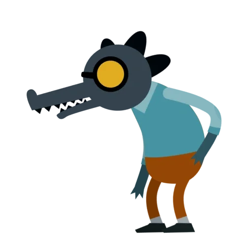 😒 Стикер «Night In The Woods Dialog» для Telegram