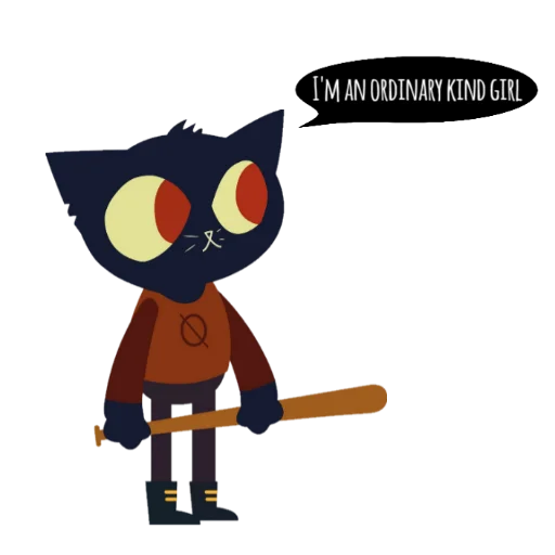 😈 Стикер «Night In The Woods Dialog» для Telegram