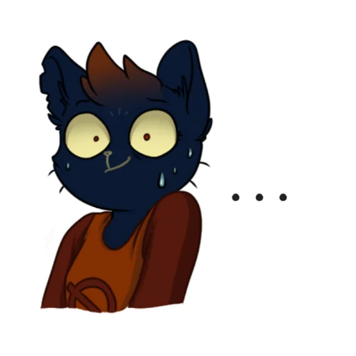 😵‍💫 Стикер «Night In The Woods Dialog» для Telegram