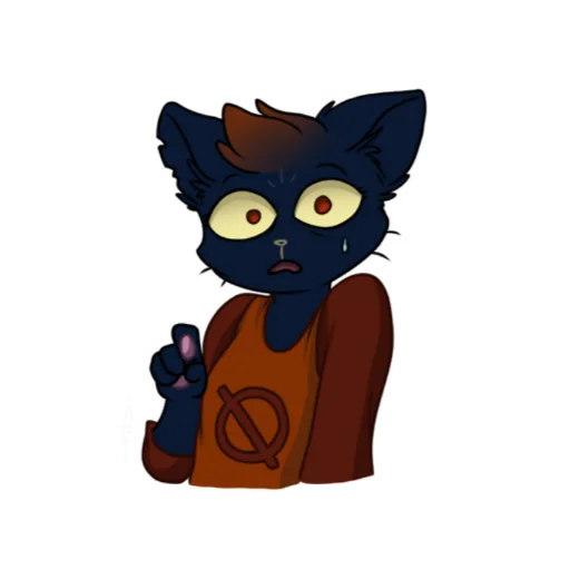 😶 Стикер «Night In The Woods Dialog» для Telegram