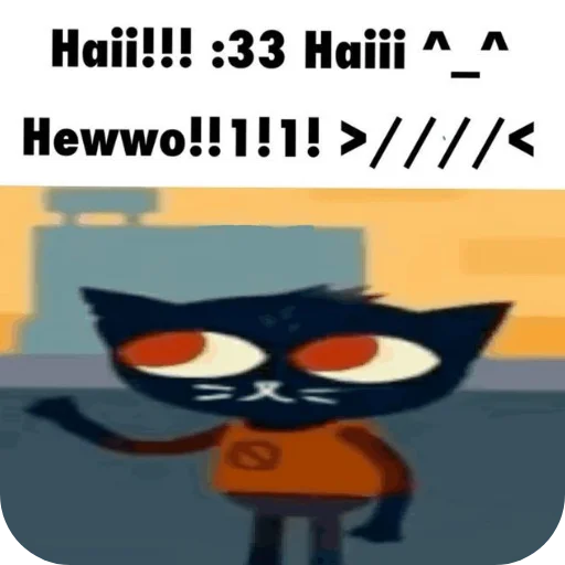 🐱 Стикер «Night In The Woods Dialog» для Telegram