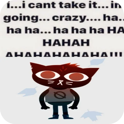 😈 Стикер «Night In The Woods Dialog» для Telegram