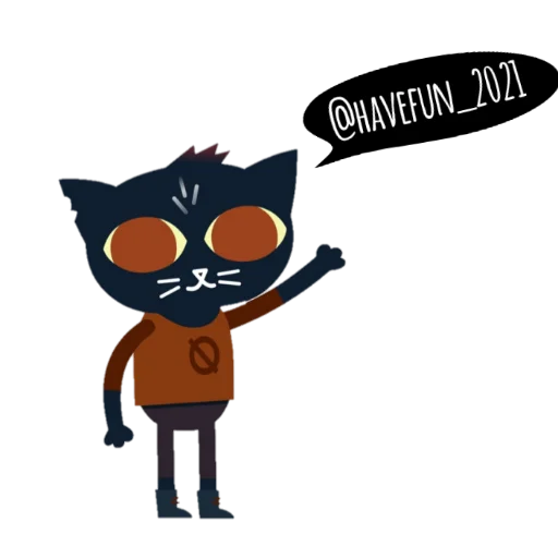 🙄 Стикер «Night In The Woods Dialog» для Telegram