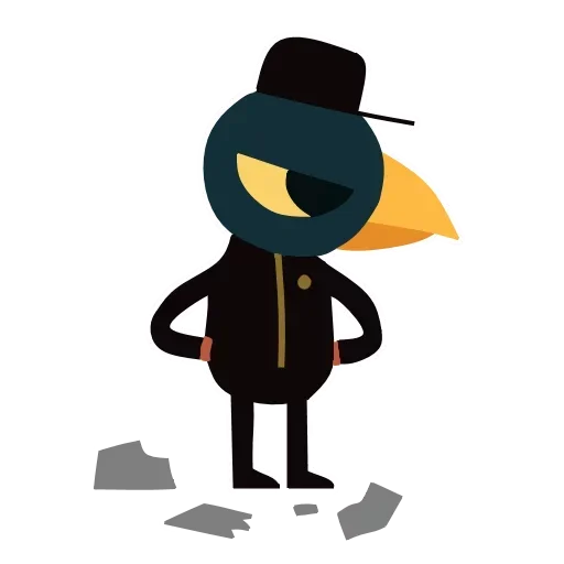 😒 Стикер «Night In The Woods Dialog» для Telegram