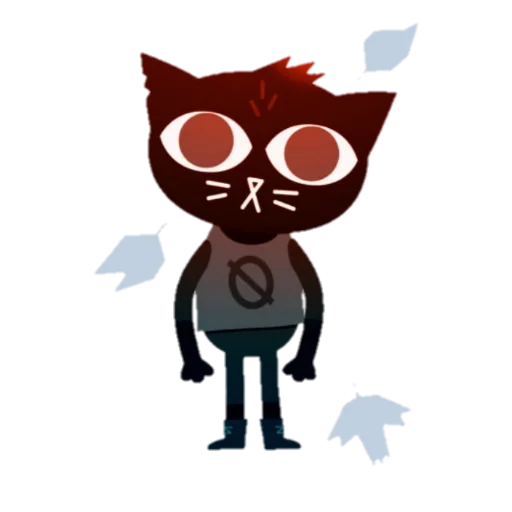 👁️ Стикер «Night In The Woods Dialog» для Telegram