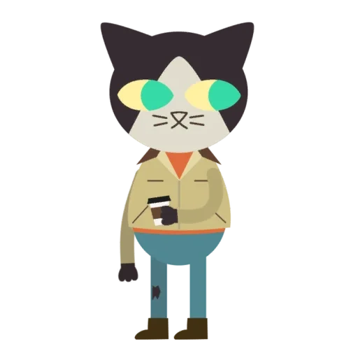 🧐 Стикер «Night In The Woods Dialog» для Telegram