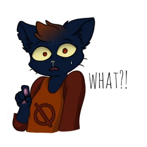 ❓ Стикер «Night In The Woods Dialog» для Telegram