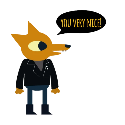 😁 Стикер «Night In The Woods Dialog» для Telegram