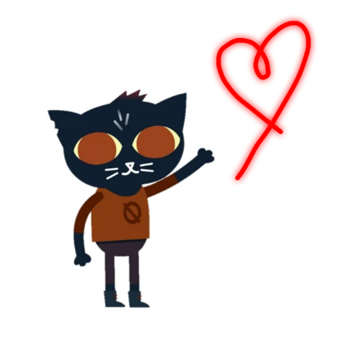 ❤️ Стикер «Night In The Woods Dialog» для Telegram