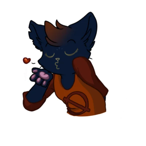 🥰 Стикер «Night In The Woods Dialog» для Telegram