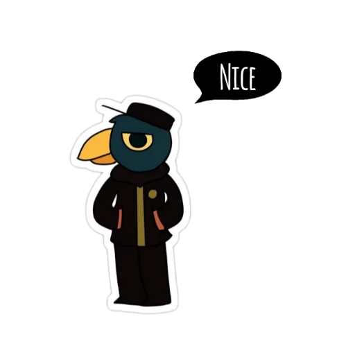 🤟 Стикер «Night In The Woods Dialog» для Telegram