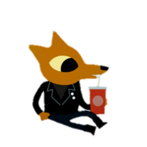 ☕ Стикер «Night In The Woods Dialog» для Telegram