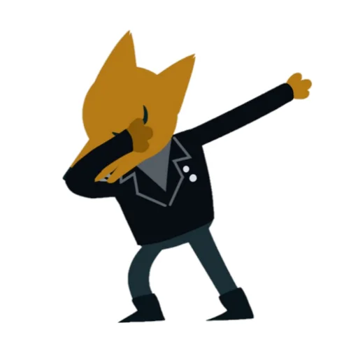 😏 Стикер «Night In The Woods Dialog» для Telegram