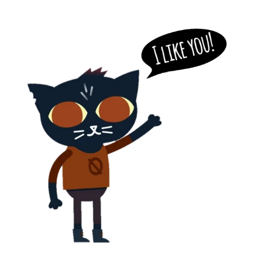 👍 Стикер «Night In The Woods Dialog» для Telegram