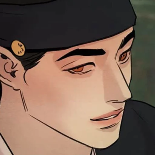 🪔 Стикер «Night portrait (anime)» для Telegram