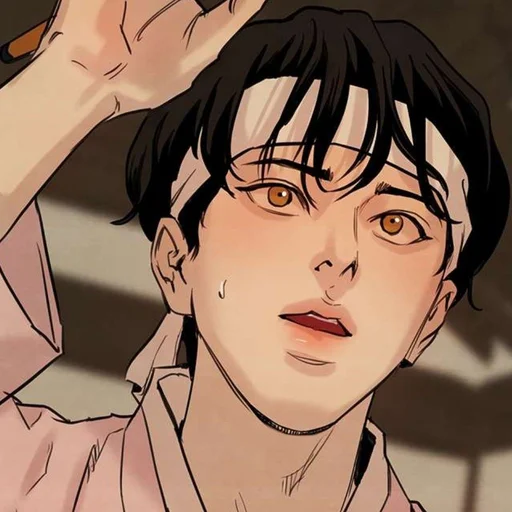 🏮 Стикер «Night portrait (anime)» для Telegram