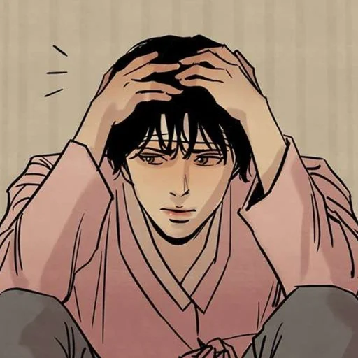 🪔 Стикер «Night portrait (anime)» для Telegram