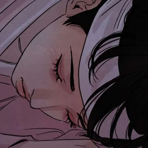 🏮 Стикер «Night portrait (anime)» для Telegram
