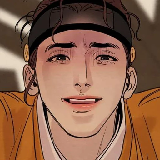 🪔 Стикер «Night portrait (anime)» для Telegram