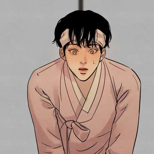 🪔 Стикер «Night portrait (anime)» для Telegram