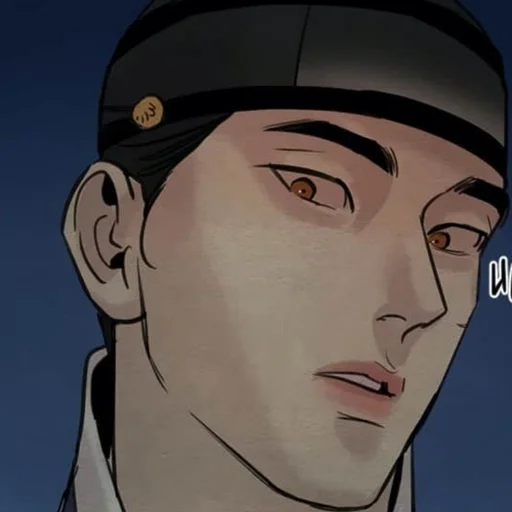 🏮 Стикер «Night portrait (anime)» для Telegram