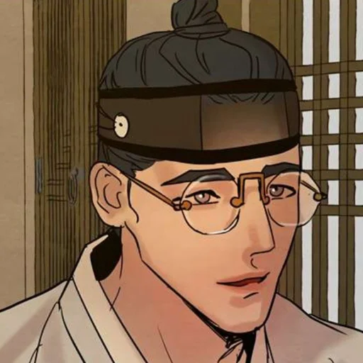 🏮 Стикер «Night portrait (anime)» для Telegram