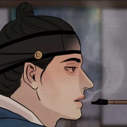🪔 Стикер «Night portrait (anime)» для Telegram