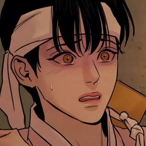 🪔 Стикер «Night portrait (anime)» для Telegram