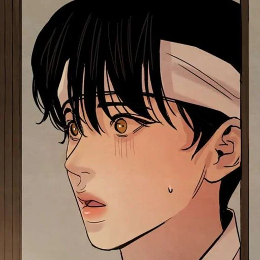 🪔 Стикер «Night portrait (anime)» для Telegram