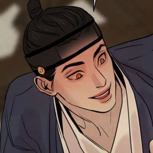 🏮 Стикер «Night portrait (anime)» для Telegram