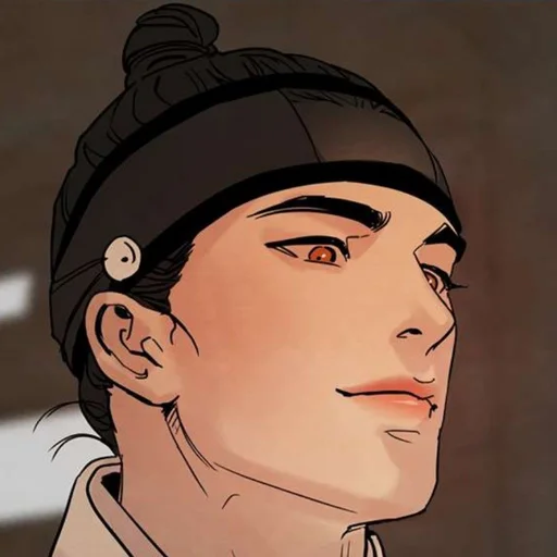 🏮 Стикер «Night portrait (anime)» для Telegram