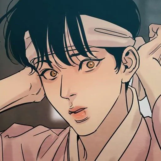 🪔 Стикер «Night portrait (anime)» для Telegram
