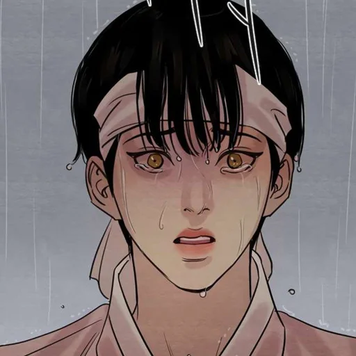 🏮 Стикер «Night portrait (anime)» для Telegram