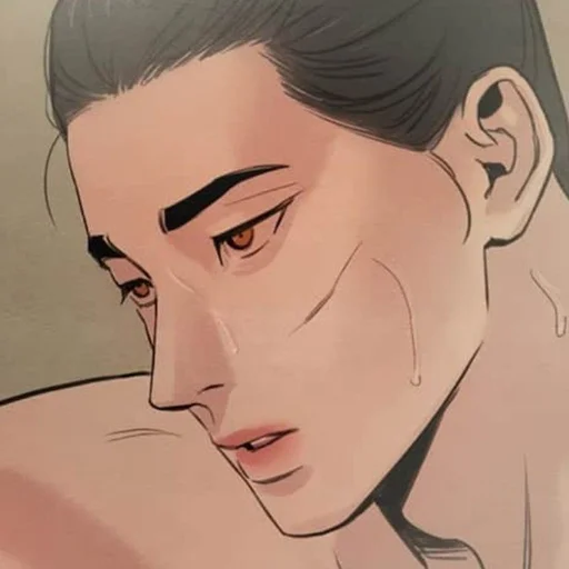 🏮 Стикер «Night portrait (anime)» для Telegram
