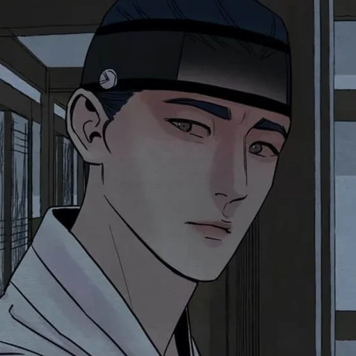 🏮 Стикер «Night portrait (anime)» для Telegram