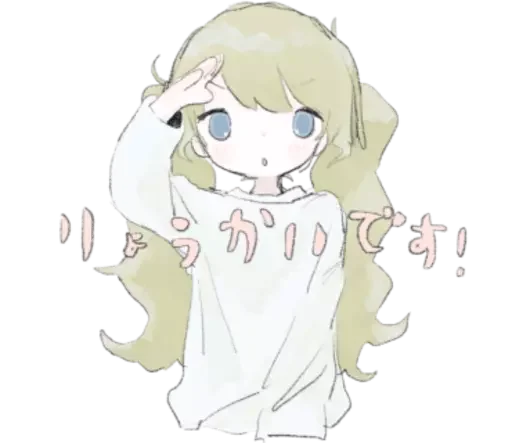 🫡 Стикер «૮₍ ៸៸ ˃ ꒧ ˂ ₎ა ᭡» для Telegram