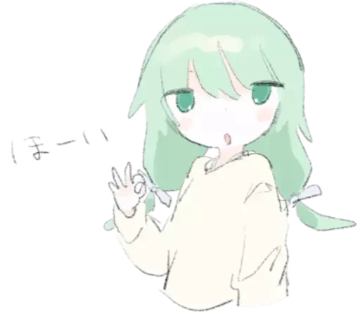 👌 Стикер «૮₍ ៸៸ ˃ ꒧ ˂ ₎ა ᭡» для Telegram