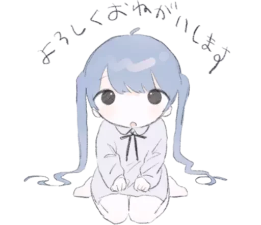 😲 Стикер «૮₍ ៸៸ ˃ ꒧ ˂ ₎ა ᭡» для Telegram