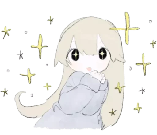 🥺 Стикер «૮₍ ៸៸ ˃ ꒧ ˂ ₎ა ᭡» для Telegram