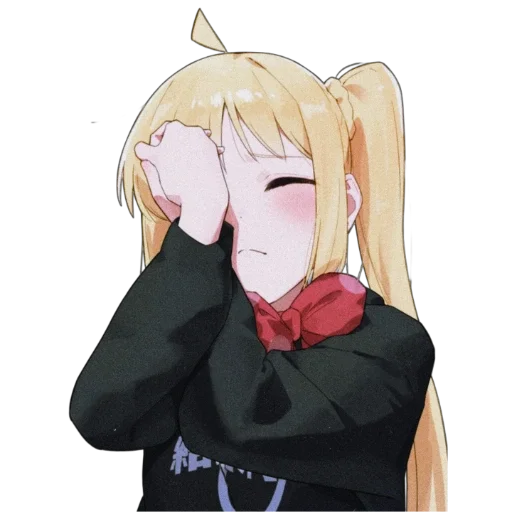 😞 Стикер «Nijika Ijichi» для Telegram