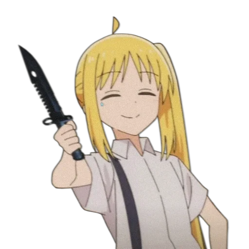🔪 Стикер «Nijika Ijichi» для Telegram