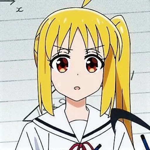 🟡 Стикер «Нидзика Идзити / Nijika Ijichi» для Telegram