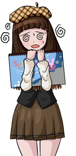 😵 Стикер «iroha nijiue» для Telegram