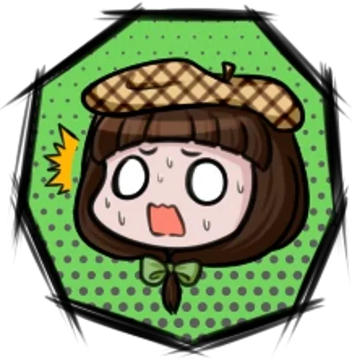😥 Стикер «iroha nijiue» для Telegram